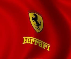yapboz Ferrari Bayrağı